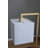 9x14.3x25.2" Metal Table Lamp