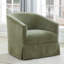 Chaise pivotante à jupe Elm Caper-1304768074