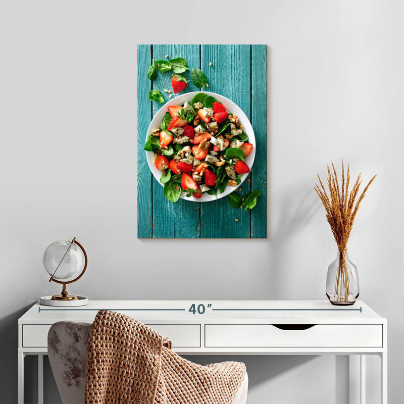 Yarlin Fresh Strawberry Salad, 24" H x 16" W