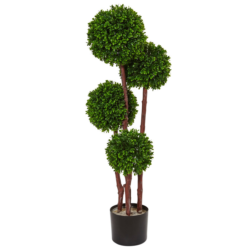 Boxwood Topiary Tree Artificial Plant