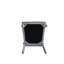 House Marchese Two Tone Gray Fabric&Pearl Gray Finish Side Chair(Set Of 2)