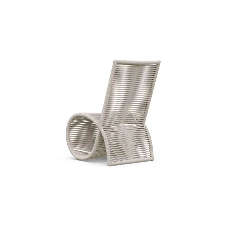Wave Dining Chair, Matte Ivory/Birch