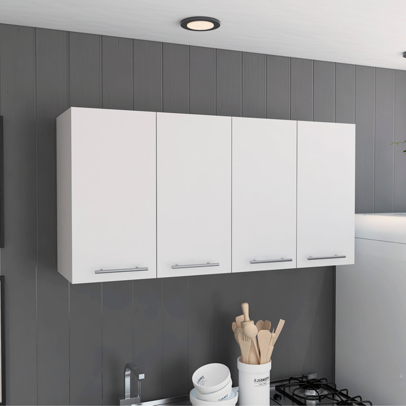 Armoire murale Stockton, Blanc