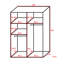 Jariel 2 Door Solid + Manufactured Wood Wardrobe-193335810