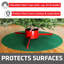 Tapis de protection pour pied d'arbre de Noël - absorbant / imperméable / lavable à la machine-105715599-74877124