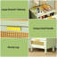 Table d'appoint en rotin, petite armoire de rangement, table de chevet