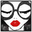 «Fashion and Glam She is All That», impression sur toile-67762497-67762500