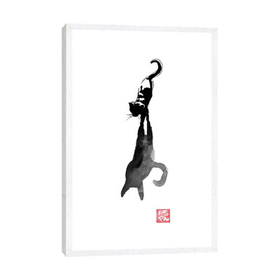 The Shadow Of The Cat by Péchane - Print on Canvas