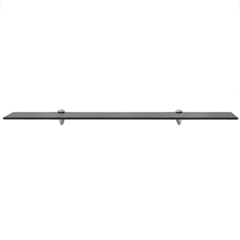 Annalys 2 Piece Floating Shelf, Black, 0.31" H x 39.4" W x 7.9" D