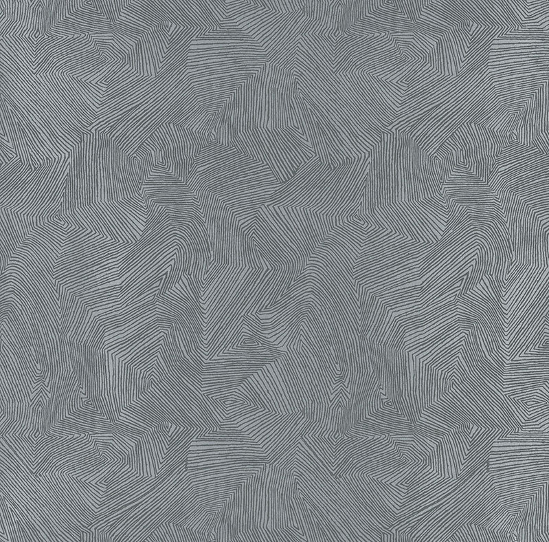 Labyrinth Metallic Wallpaper