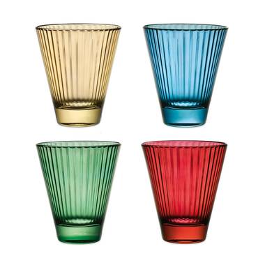 IMPULSE! Parisian 4 - Piece 14oz. Glass Drinking Glass Glassware