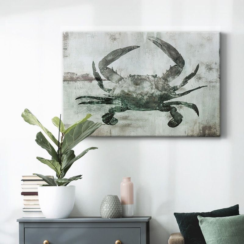 Toile tendue crabe neutre I-Gallery, H 8 po x l 12 po