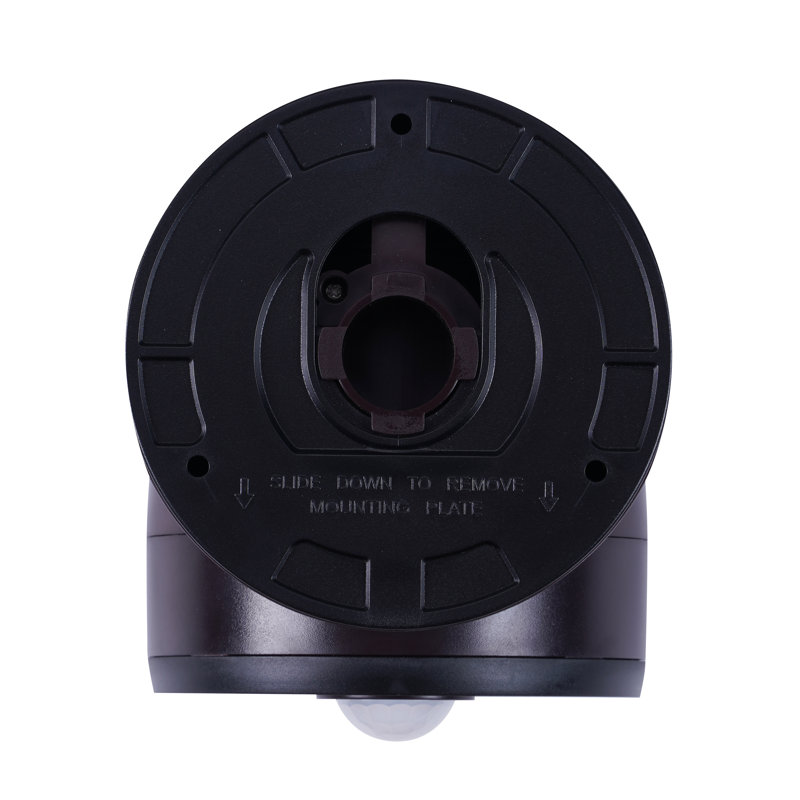 4-Watt LED Dusk to Dawn Flood Light with Motion Sensor, Black