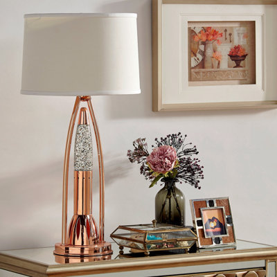 Lampe de table - Magnifique lampe de nuit décorative en cuivre 1 pièce