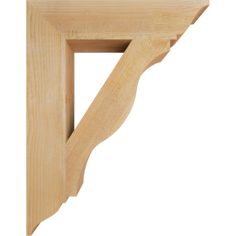 Support traditionnel Funston, H 36 po x l 6 po x P 28 po, Douglas, Scié brut