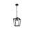Nauris 1 - Light Matte Black Lantern Pendant