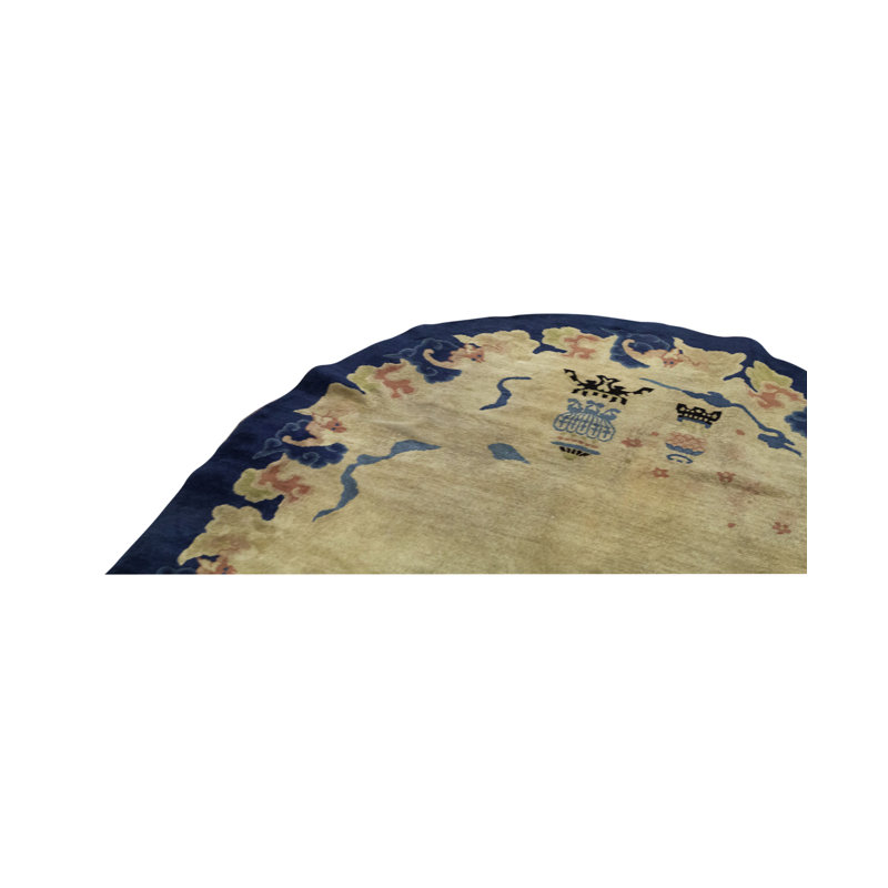 Cotton Floral Area Rug
