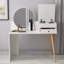 Velazco Dressing Table with Mirror