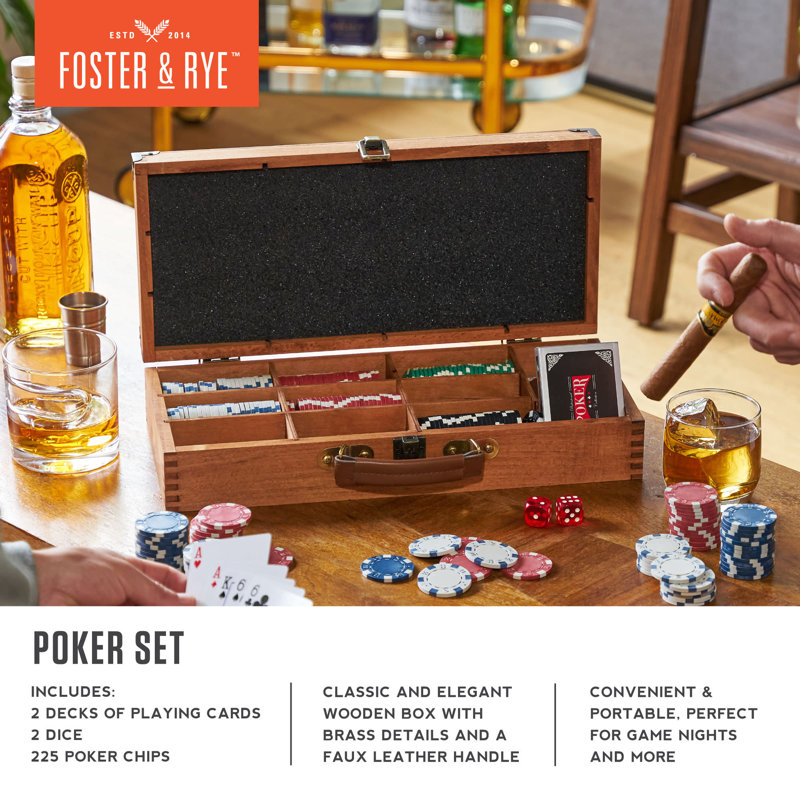 Poker Set Drinking Game