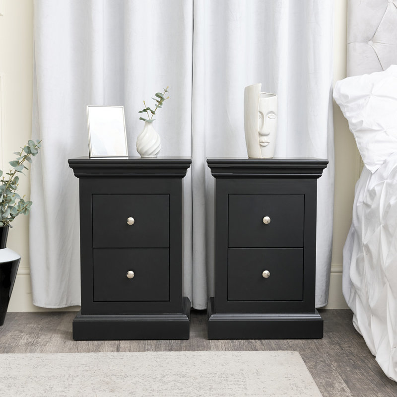 40 cm W Bedside Table