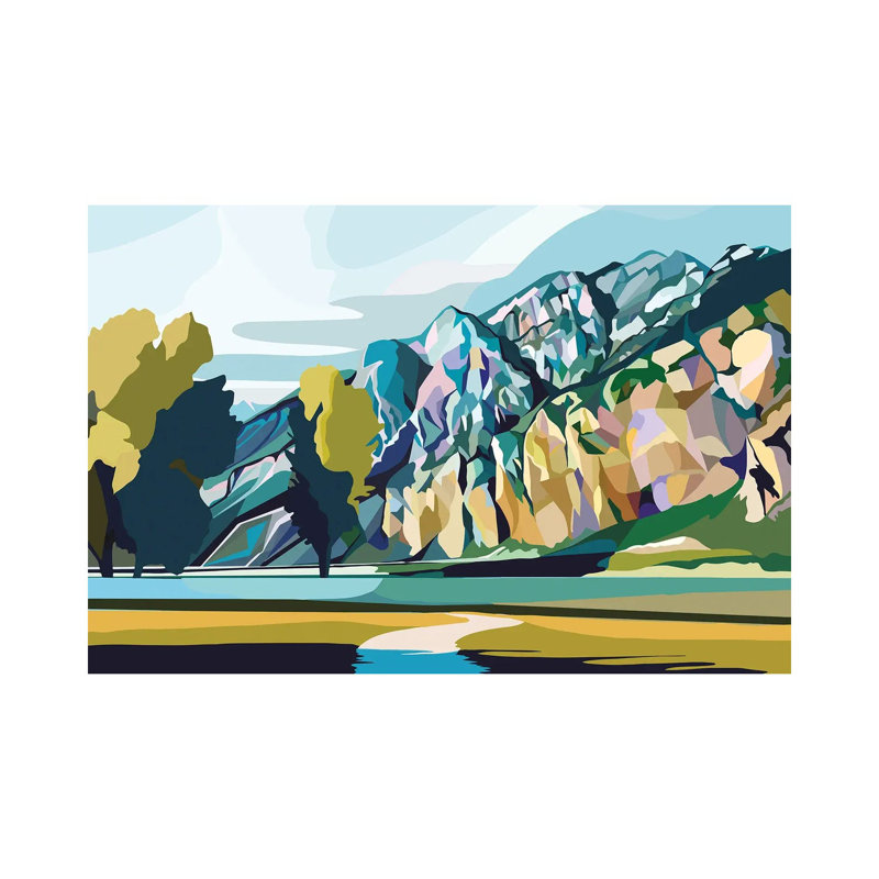 Côme - reproduction d'art mural - toile tendue