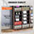 Wood 71.26'' H Media Shelves