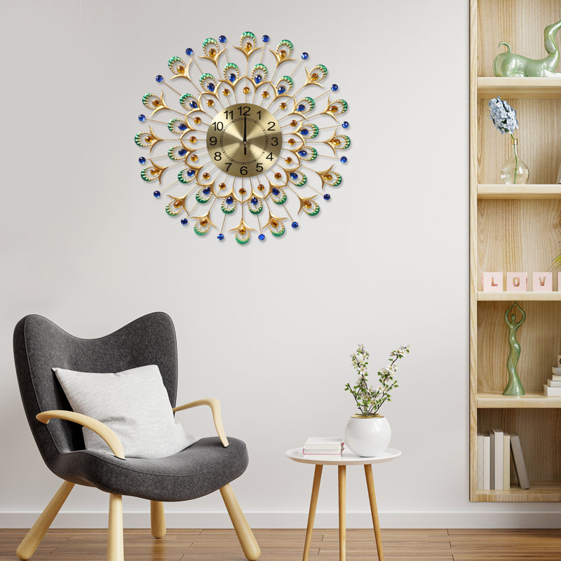 Grande horloge murale ronde