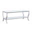 Table basse avec tablette