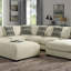 Repose-pieds rembourré de style contemporain-105516608