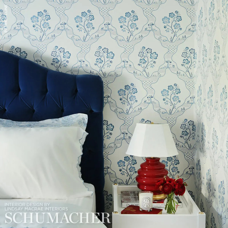 Marella Wallpaper, Delft