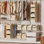 Organisateur de garde-robe à 4 niveaux - Beige