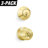 Knobs With Deadbolt Reversible Entry Set-66286675