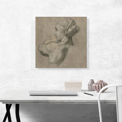 Étude pour la transfiguration 1520 par Raphael - reproduction d'art sur toile tendue