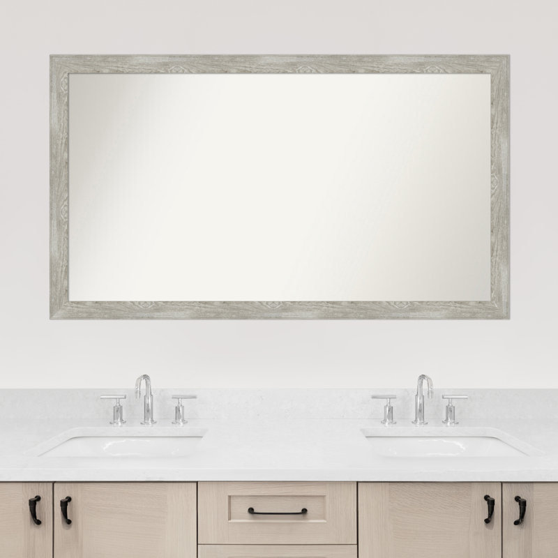 Miroir de salle de bain Regen, Rectangle, 28,5 po x 49,5 po