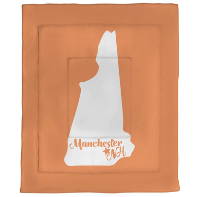 Hampshire Modern & Contemporary Polyester Percale Comforter