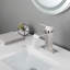 Robinet de lavabo de salle de bain à poignée simple en acier inoxydable-115745077