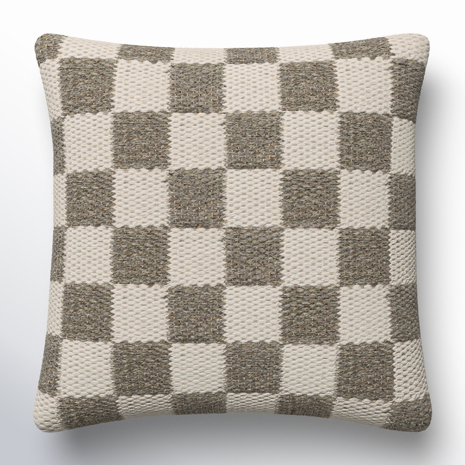 Kimbell Wool Pillow Cover, Pillow Cover Only - No Insert, 20" x 20"