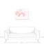 Art sur toile Caban «Blush Pink Clouds»
