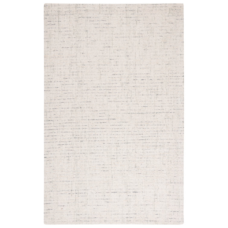 Rheuben Striped Wool Hand Tufted Area Rug