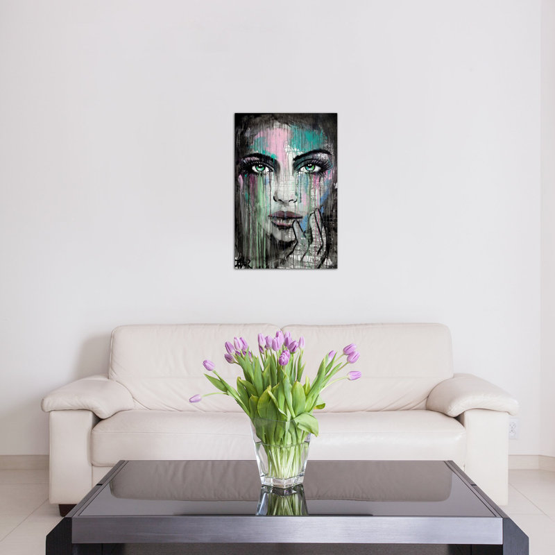 Reproduction d’art sur toile tendue new, H 18 po x l 12 po x p 1,5 po, Pas de tapis, Toile tendue