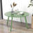 Aljawhara Round Metal Outdoor Coffee Table , 27.5'' in. W 27.5'' in. D-1894379353