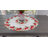 Naber Red Poppy on Ivory Table Topper (33" Round)