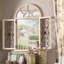 Miroir mural style fenêtre