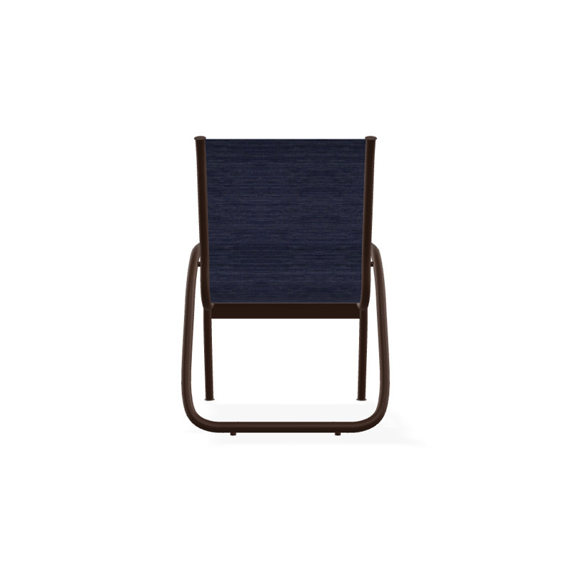Fauteuil de patio Gardenella, Kona texturé, Collectionnez l'indigo