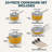 10-Piece Non-Stick Hard Anodized Ceramic Cookware Set-105620634