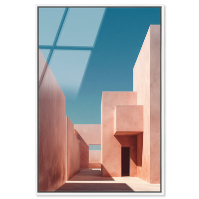 Structured Pink II Print by Oliver Gal
