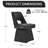 Upholstered Swivel Dining Chair-784071237