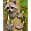 Hallock Animals UV Resistant Plastic Garden Statue