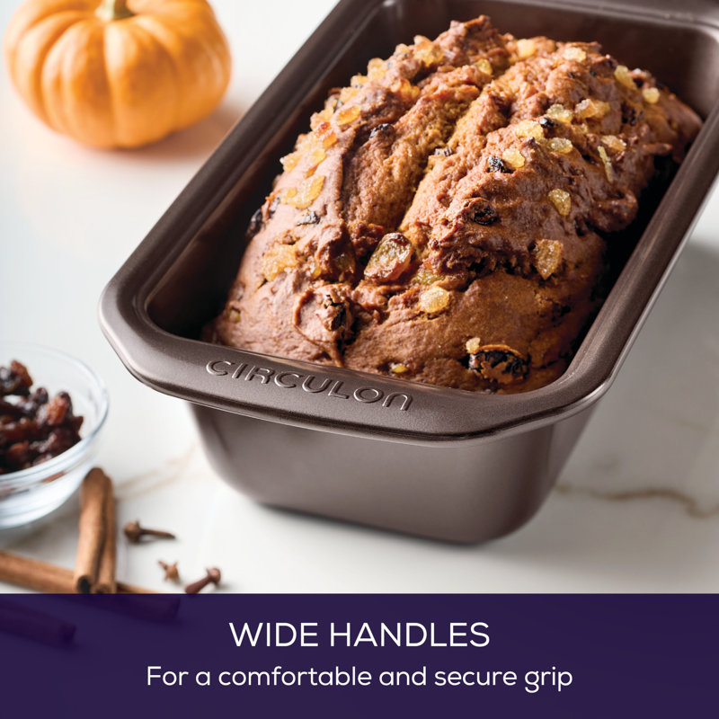 Circulon Bakeware Nonstick Baking Pans Set, Chocolate