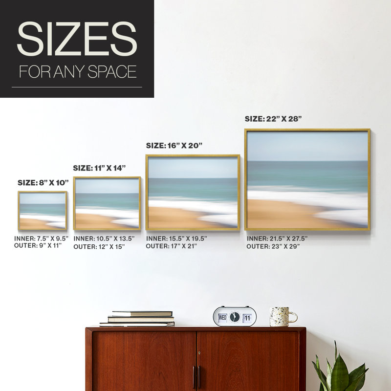 Santa Cruz -Framed Print - Restickable